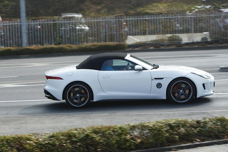 Erprobung Jaguar F-Type Roadster