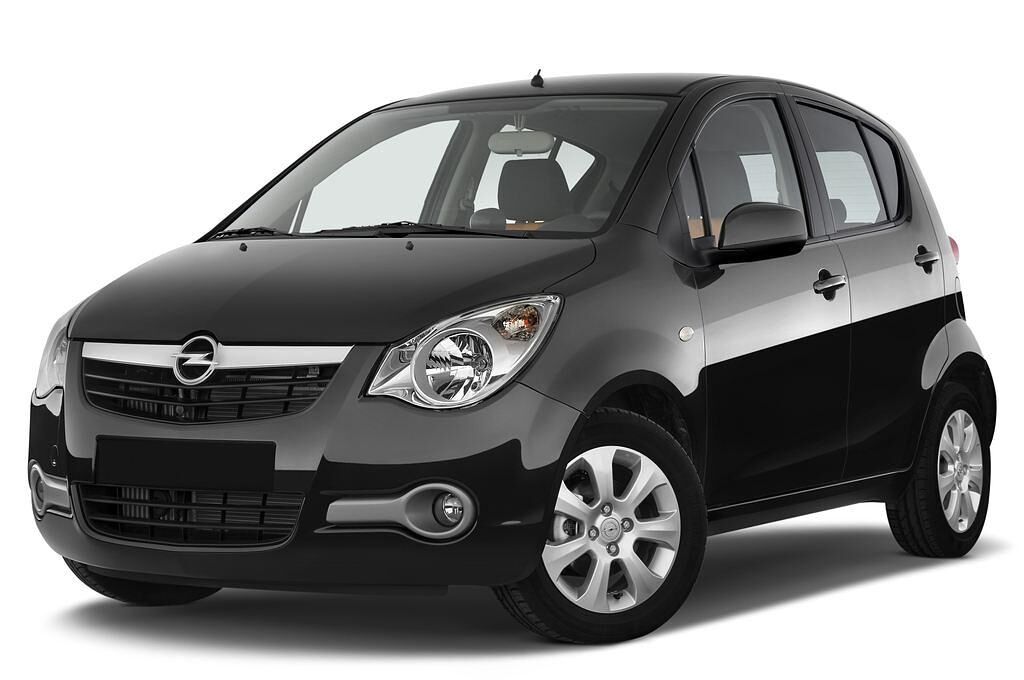 Opel Agila (Baujahr 2011) Edition 5 Türen seitlich vorne mit Felge