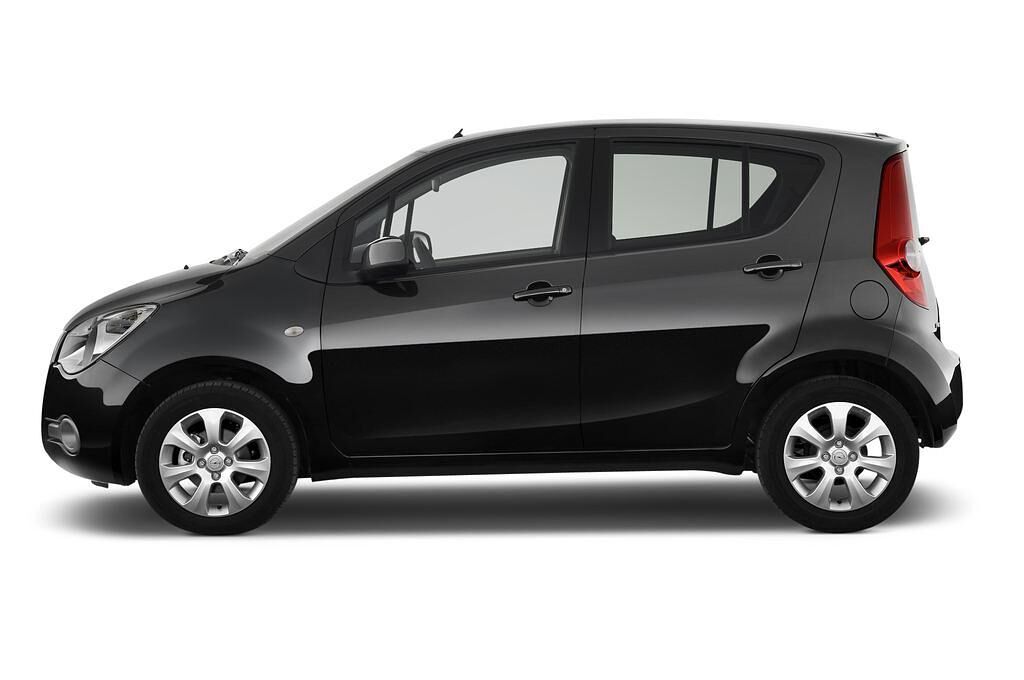 Opel Agila (Baujahr 2011) Edition 5 Türen Seitenansicht