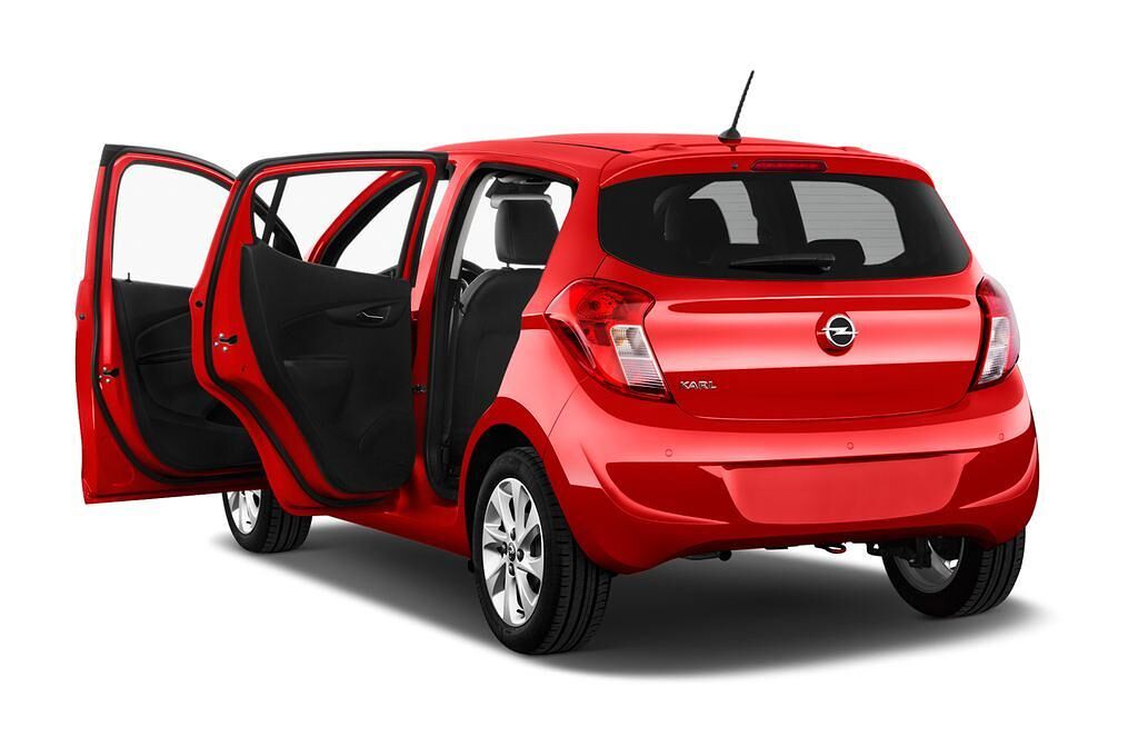 Opel Karl (Baujahr 2016) Exklusiv 5 Türen Tür geöffnet