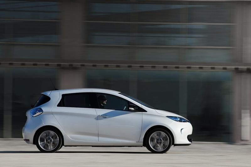 Der Renault Zoe ist 4,01 Meter lang