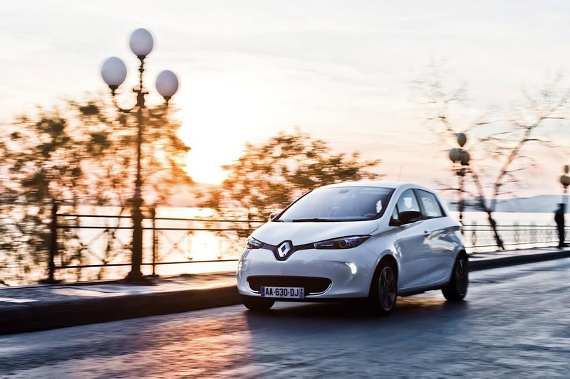 Das Drehmoment des Renault Zoe von 220 Nm steht von Beginn an zur Verfügung