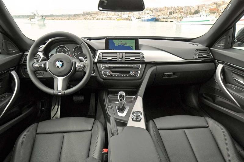 Das Cockpit des BMW 3er Gran Turismo 335i.