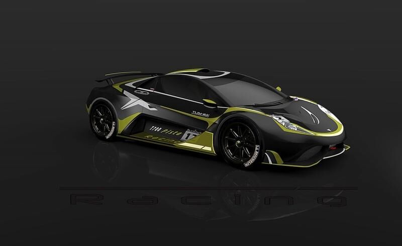 Die Rennversion \"Tushek Forego T700 Pista\" von 740 PS nach vorne getrieben werden
