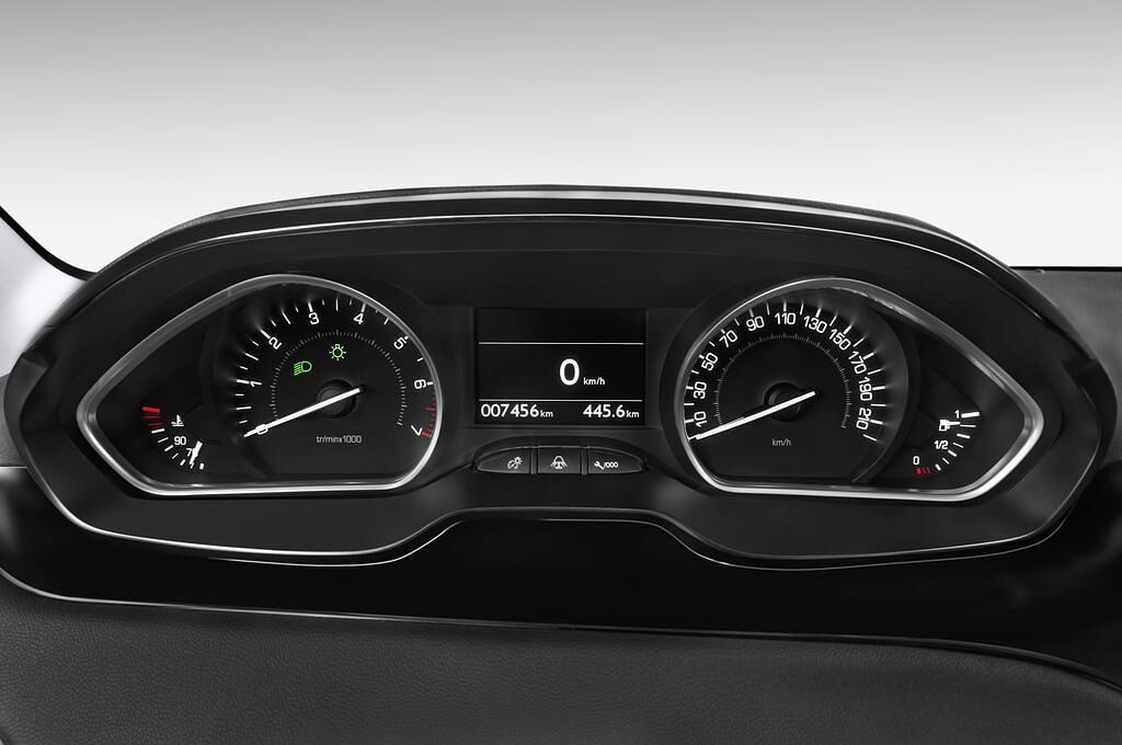 Peugeot 208 (Baujahr 2012) Allure 3 Türen Tacho und Fahrerinstrumente