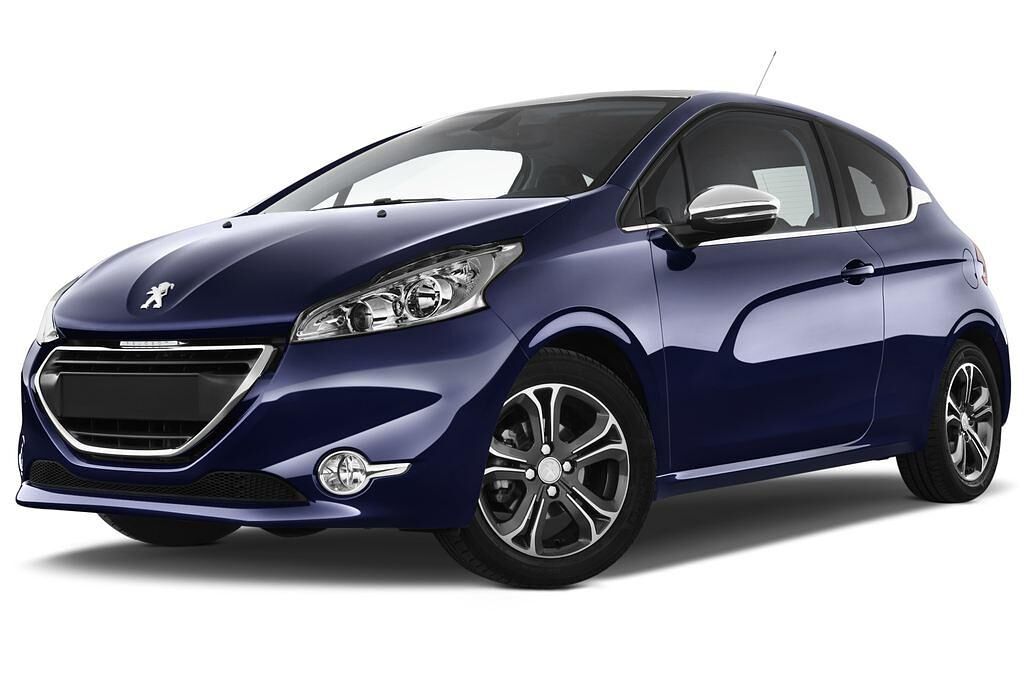 Peugeot 208 (Baujahr 2012) Allure 3 Türen seitlich vorne mit Felge