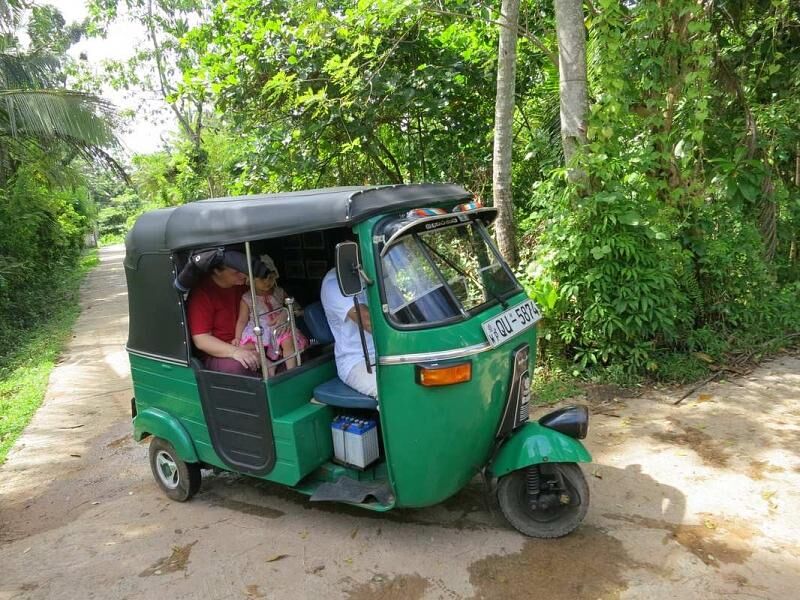 Tuk Tuk in Sri Lanka