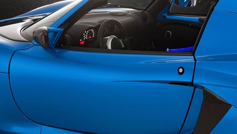 Die Rohkarosse des Detroit Electric SP:01 ist aus Aluminium