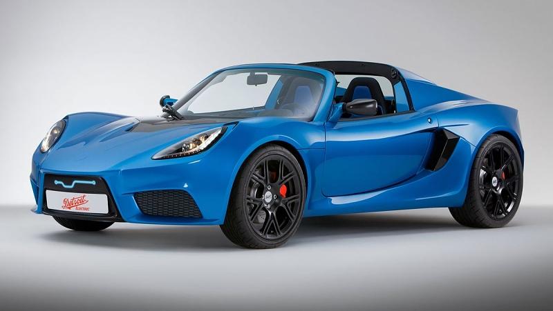 Das Fahrwerk des Detroit Electric SP:01 hat Bilstein-Dämpfer verbaut