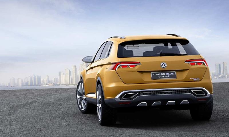 Das CrossBlue Coupé von Volkswagen.