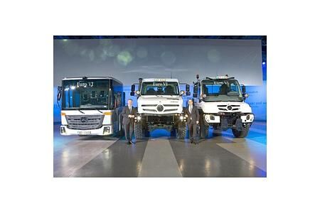 Mercedes Unimog und Econic gründlich überarbeitet