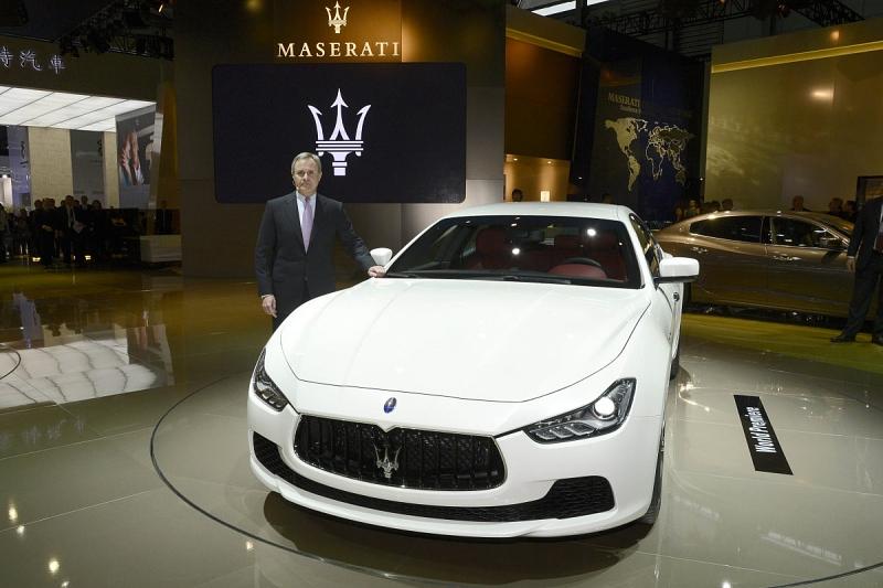 Maserati Ghibli auf der Auto China 2013
