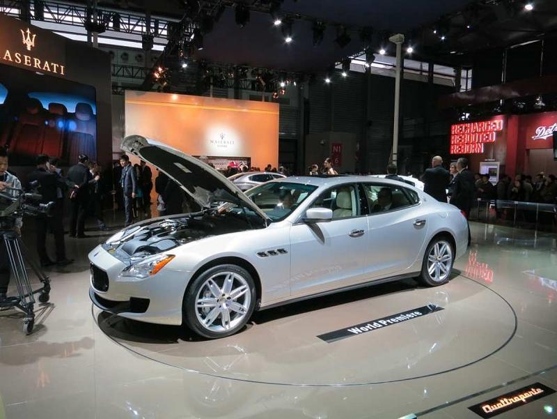 Maserati Ghibli auf der Auto China 2013