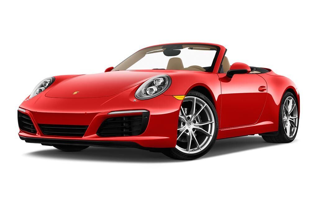 Porsche 911 (Baujahr 2017) Carrera 2 Türen seitlich vorne mit Felge