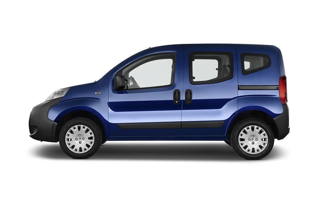Peugeot Bipper (Baujahr 2010) - 5 Türen Seitenansicht