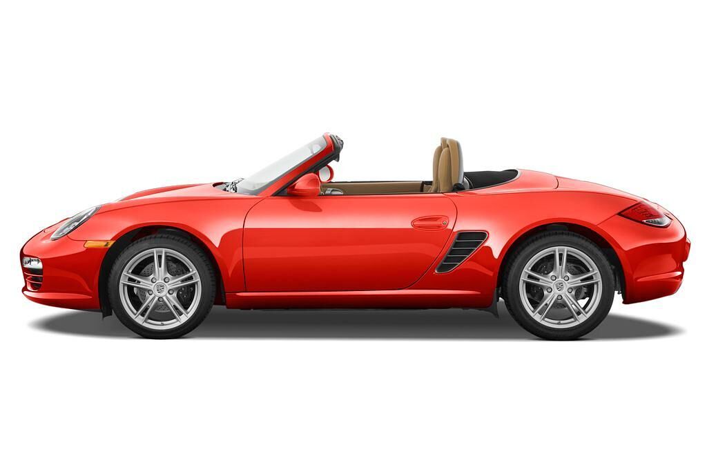 Porsche Boxster (Baujahr 2011) Spyder 2 Türen Seitenansicht