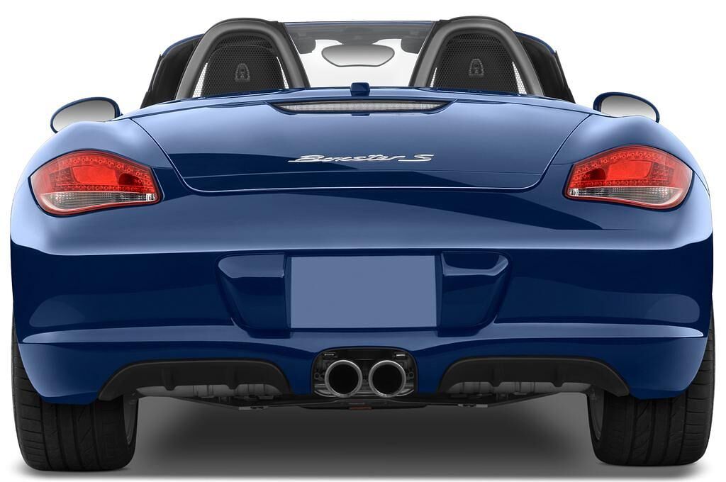 Porsche Boxster (Baujahr 2010) S 2 Türen Heckansicht