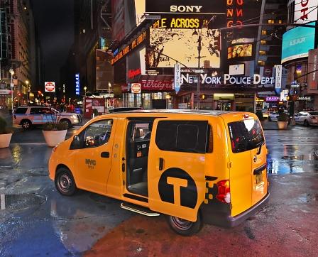 New York Taxi Nissan NV 200