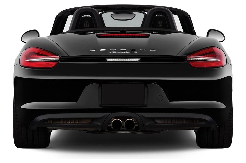 Porsche Boxster (Baujahr 2013) S 2 Türen Heckansicht