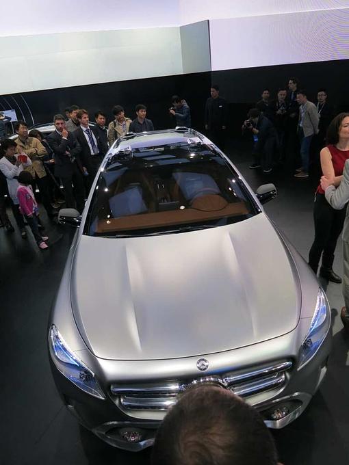 Mercedes GLA Concept Shanghai Auto Show 2013