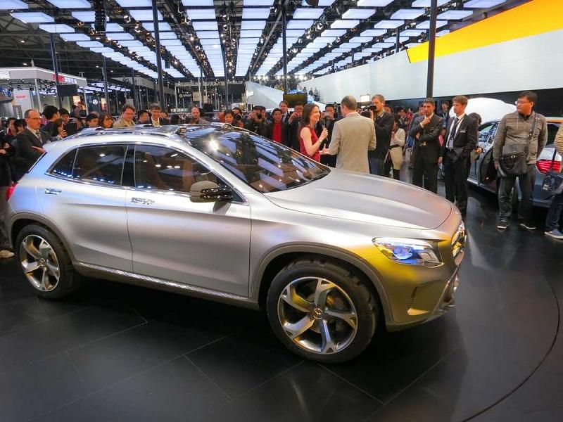 Mercedes GLA Concept Shanghai Auto Show 2013