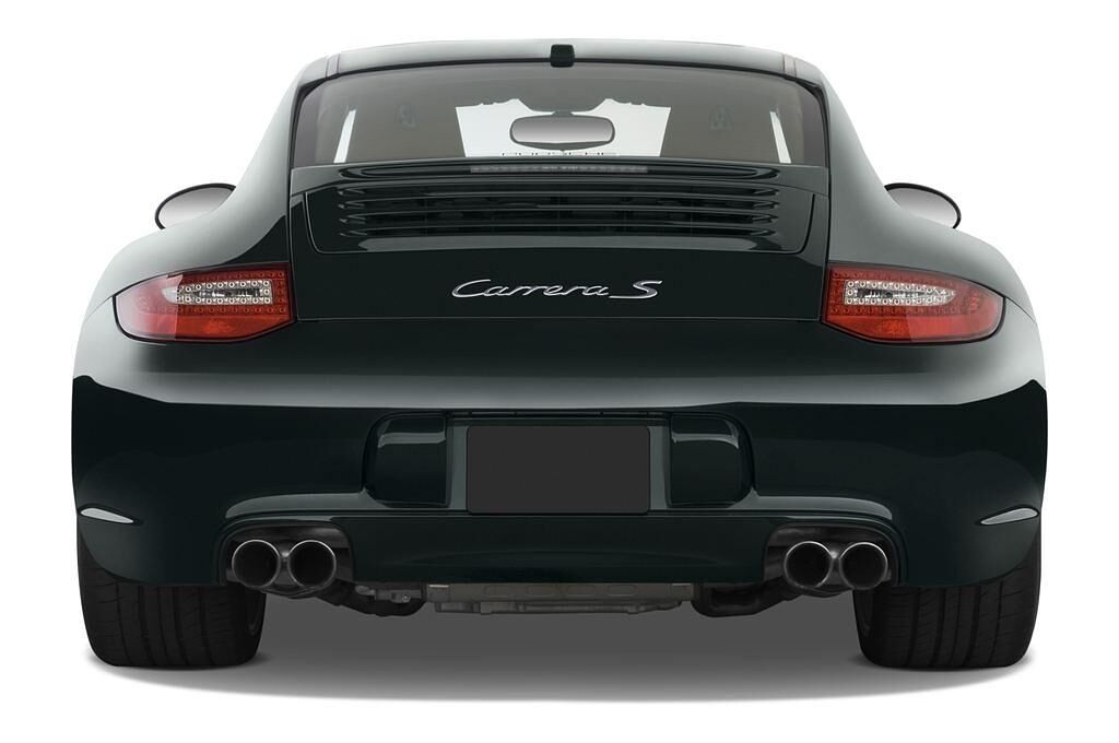 Porsche 911 (Baujahr 2010) Carrera S 2 Türen Heckansicht