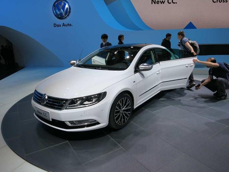 Passat CC Shanghai Auto Show 2013