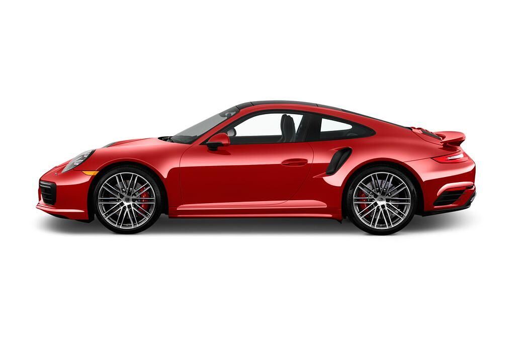 Porsche 911 (Baujahr 2017) Turbo 2 Türen Seitenansicht