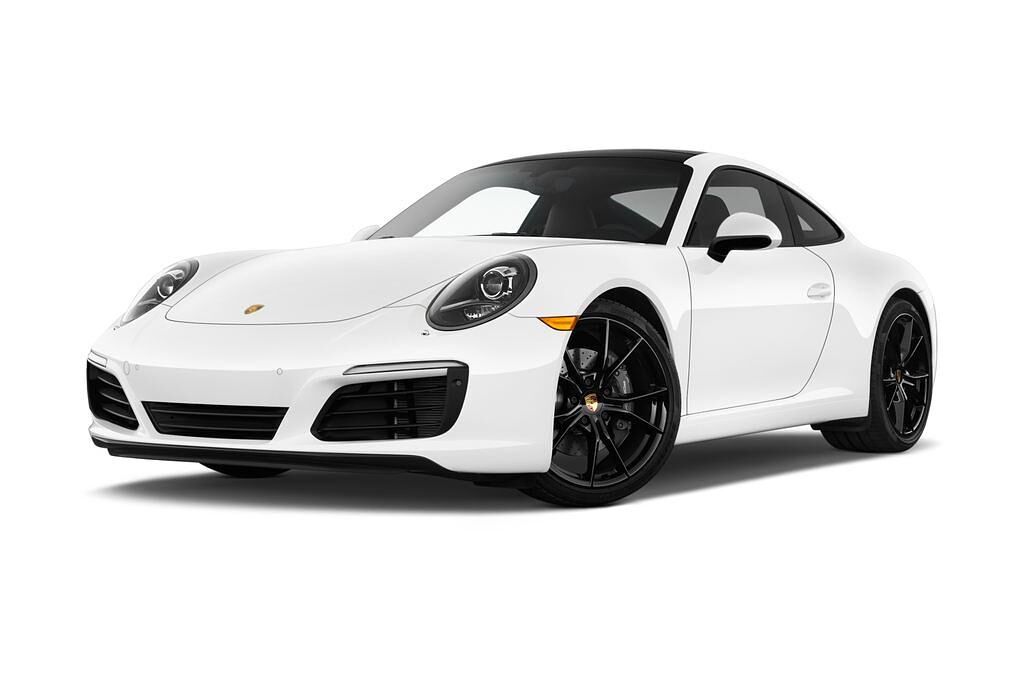Porsche 911 (Baujahr 2017) Carrera 2 Türen seitlich vorne mit Felge