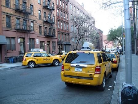Taxis in New York 2012