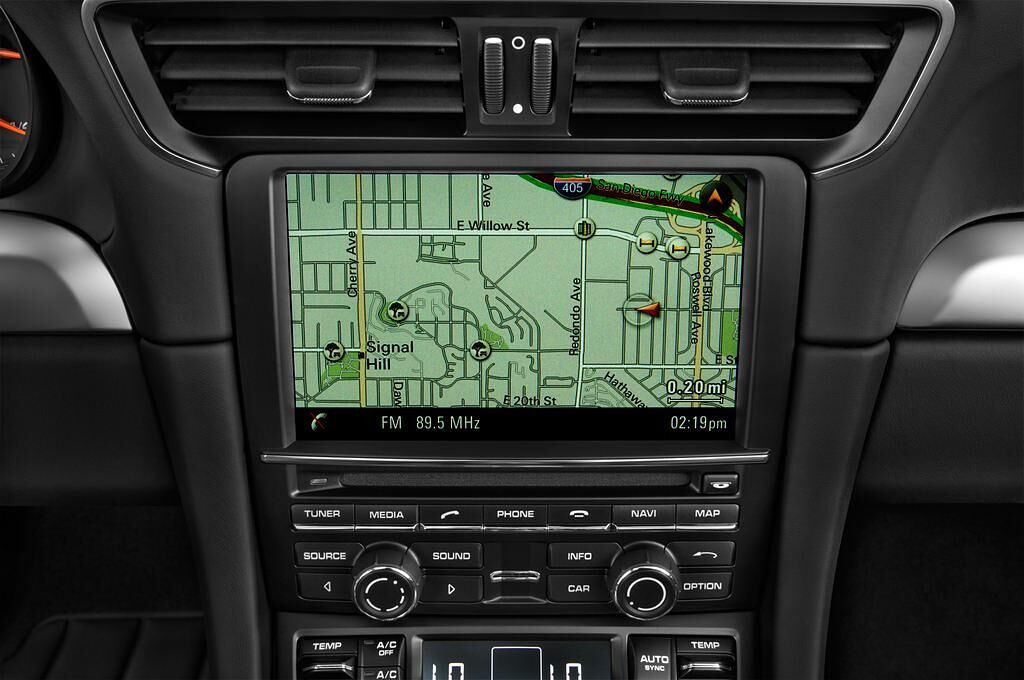 Porsche 911 (Baujahr 2015) Targa 4S 2 Türen Radio und Infotainmentsystem