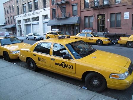 Taxis in New York 2012