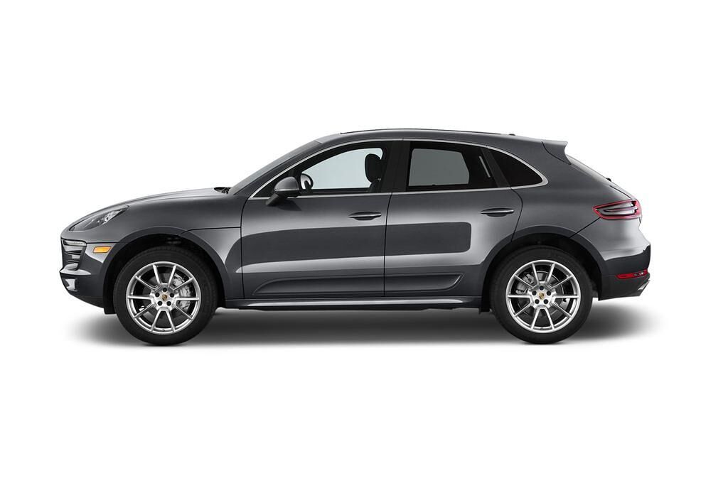 Porsche Macan (Baujahr 2015) S 5 Türen Seitenansicht