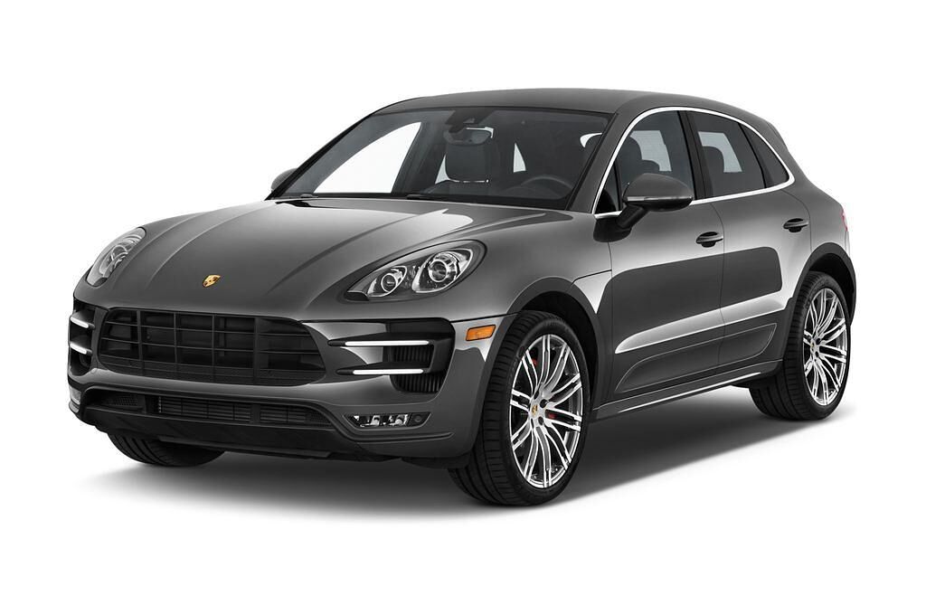 Porsche Macan (Baujahr 2016) Turbo 5 Türen seitlich vorne