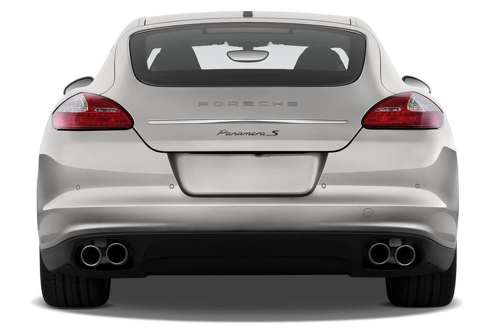Porsche Panamera (Baujahr 2010) S 5 Türen Heckansicht