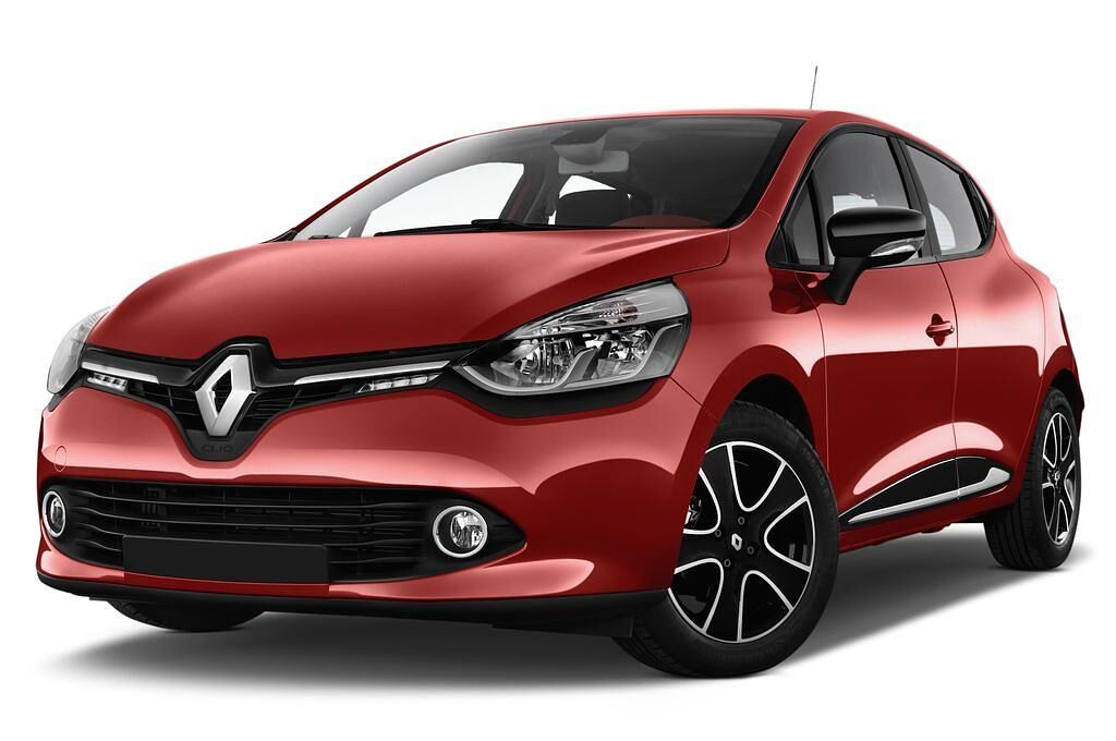 Renault Clio (Baujahr 2012) Dynamique 5 Türen seitlich vorne mit Felge