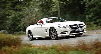 Mercedes SL Roadster 500 BlueEFFICIENCY - Test
