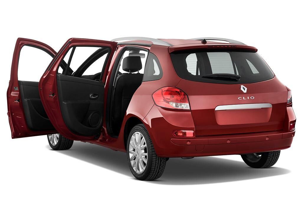 Renault Clio (Baujahr 2010) - 5 Türen Tür geöffnet