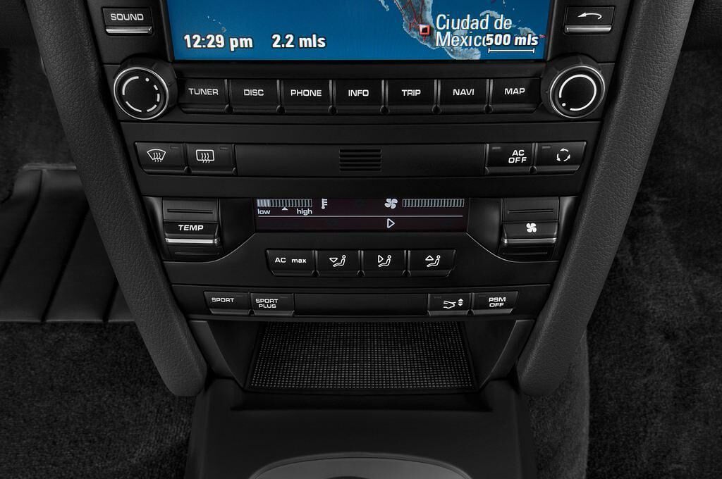 Porsche Cayman (Baujahr 2011) - 3 Türen Temperatur und Klimaanlage