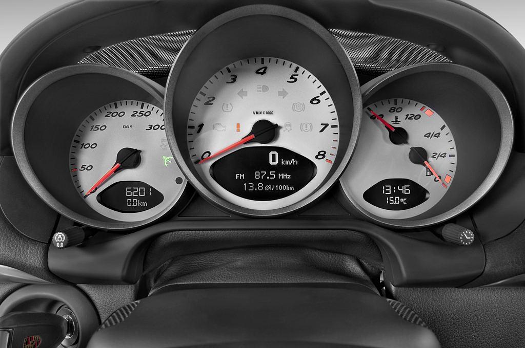 Porsche Cayman (Baujahr 2011) S 3 Türen Tacho und Fahrerinstrumente