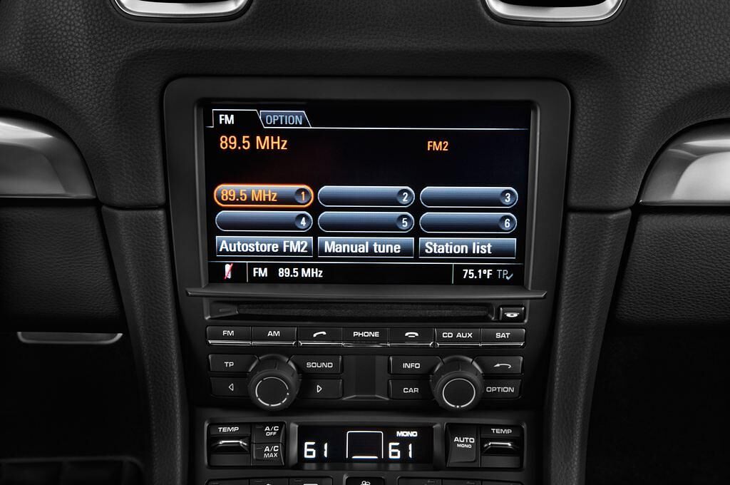 Porsche Cayman (Baujahr 2013) - 3 Türen Radio und Infotainmentsystem