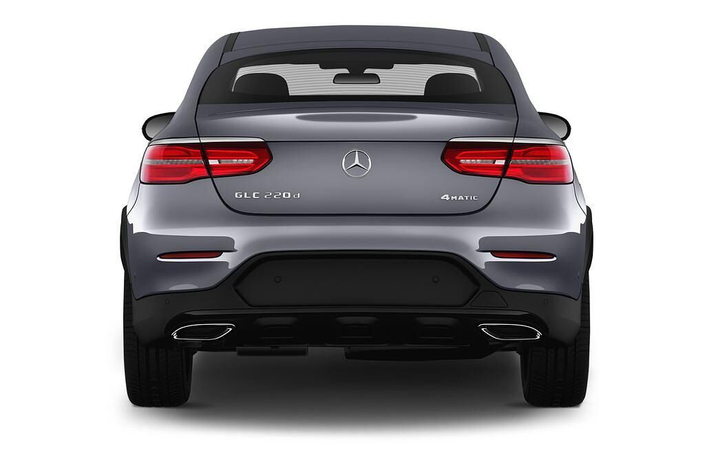 Mercedes GLC Coupe (Baujahr 2017) - 5 Türen Heckansicht