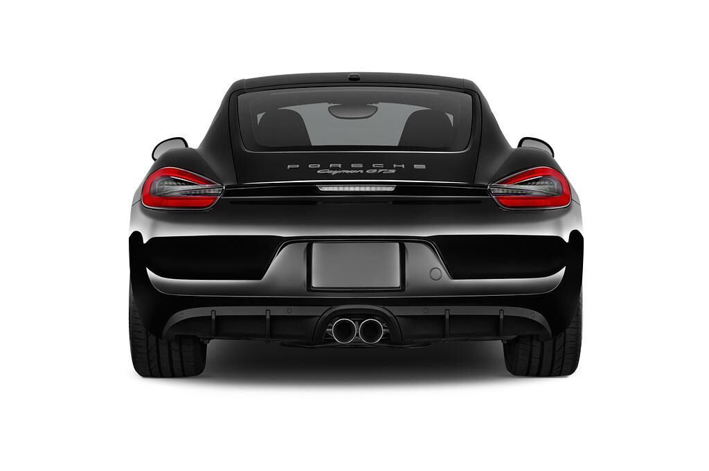 Porsche Cayman (Baujahr 2015) GTS 3 Türen Heckansicht