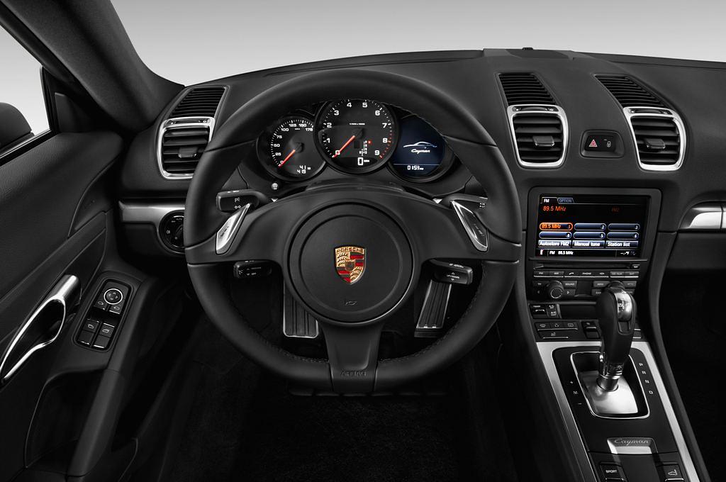 Porsche Cayman (Baujahr 2016) - 3 Türen Lenkrad
