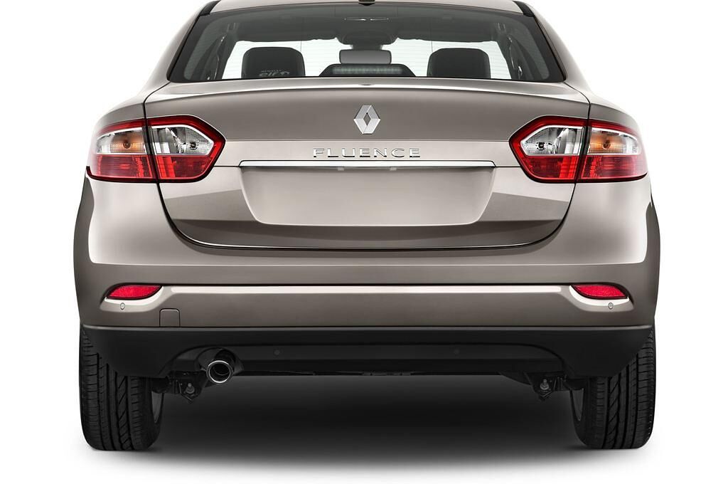 Renault Fluence (Baujahr 2011) Dynamique 4 Türen Heckansicht