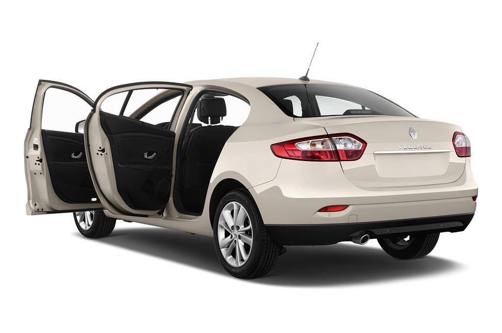 Renault Fluence (Baujahr 2013) Dynamique 4 Türen Tür geöffnet
