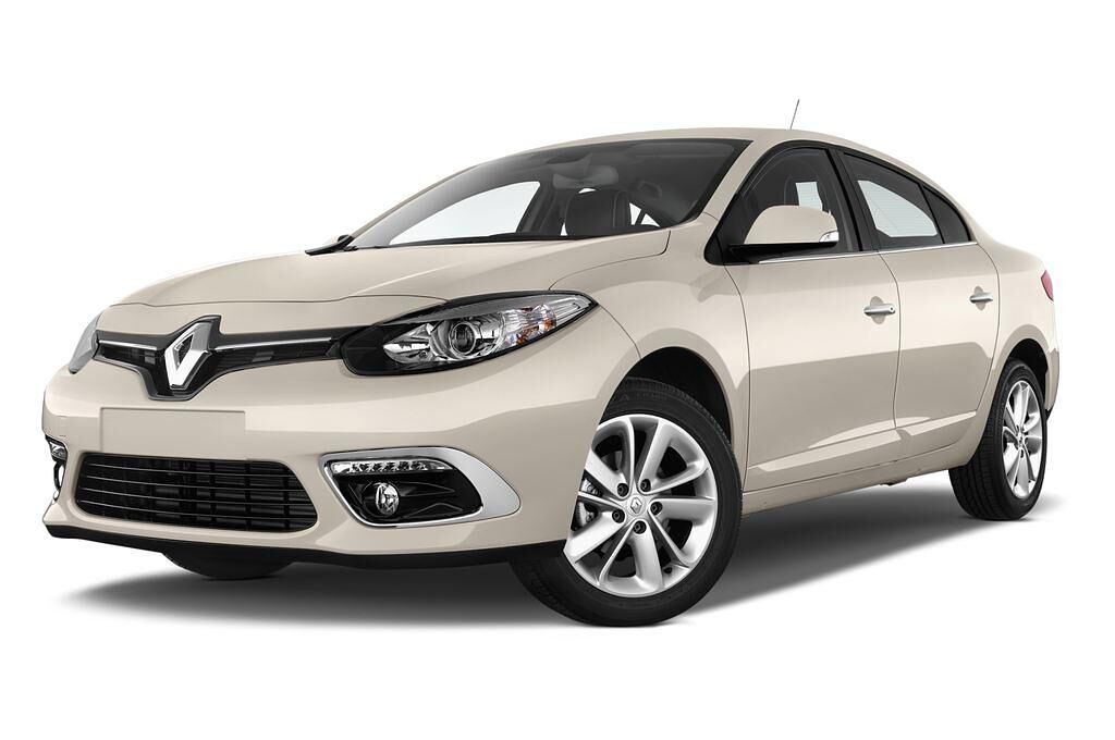 Renault Fluence (Baujahr 2013) Dynamique 4 Türen seitlich vorne mit Felge