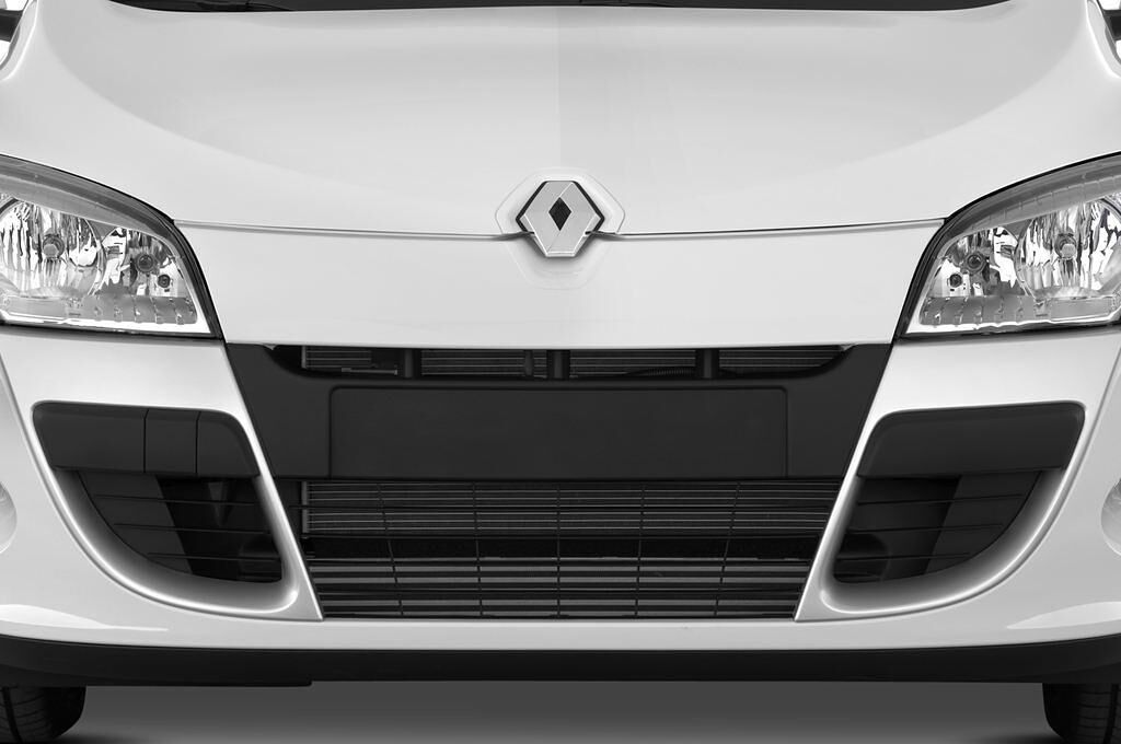 Renault Megane (Baujahr 2010) Coupe 3 Türen Kühlergrill und Scheinwerfer