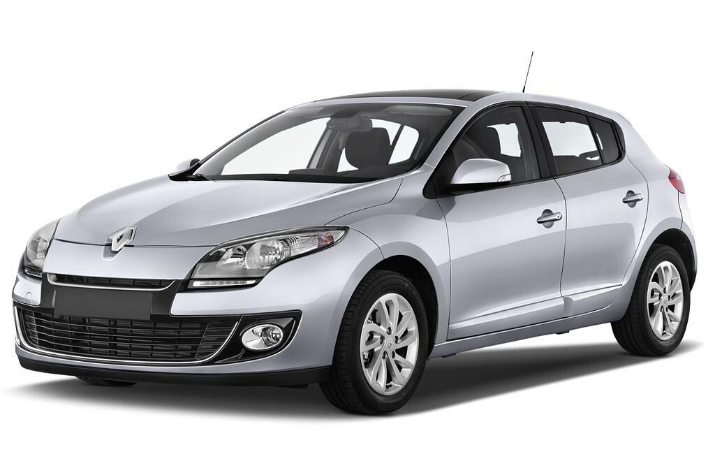 Renault Megane (Baujahr 2012) Dynamique 5 Türen seitlich vorne