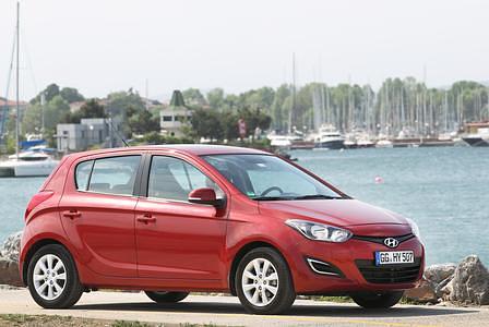Hyundai i20 1.2 beschleunigt in 12,7 Sekunden auf 100 km/h